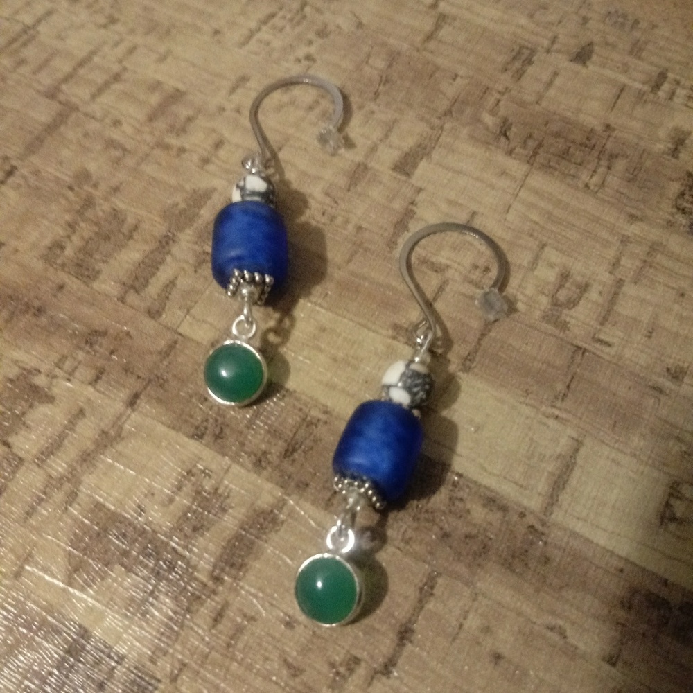 Handcrafted Gemstone Earrings